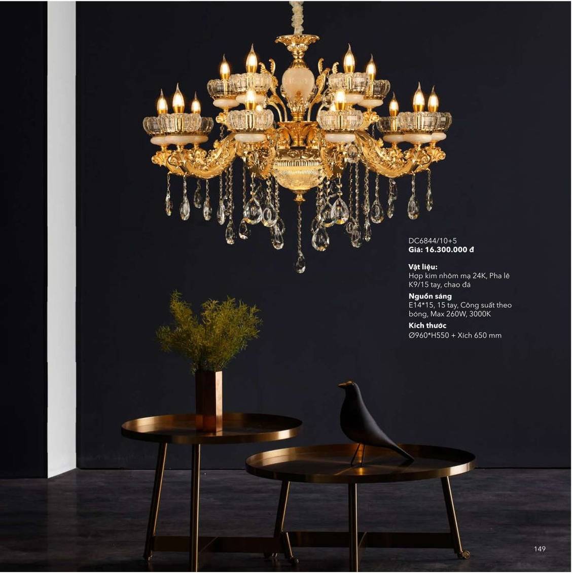 Đèn trang trí ZEMBA Lighting Catalogue và Bảng giá mới nhất /Page 